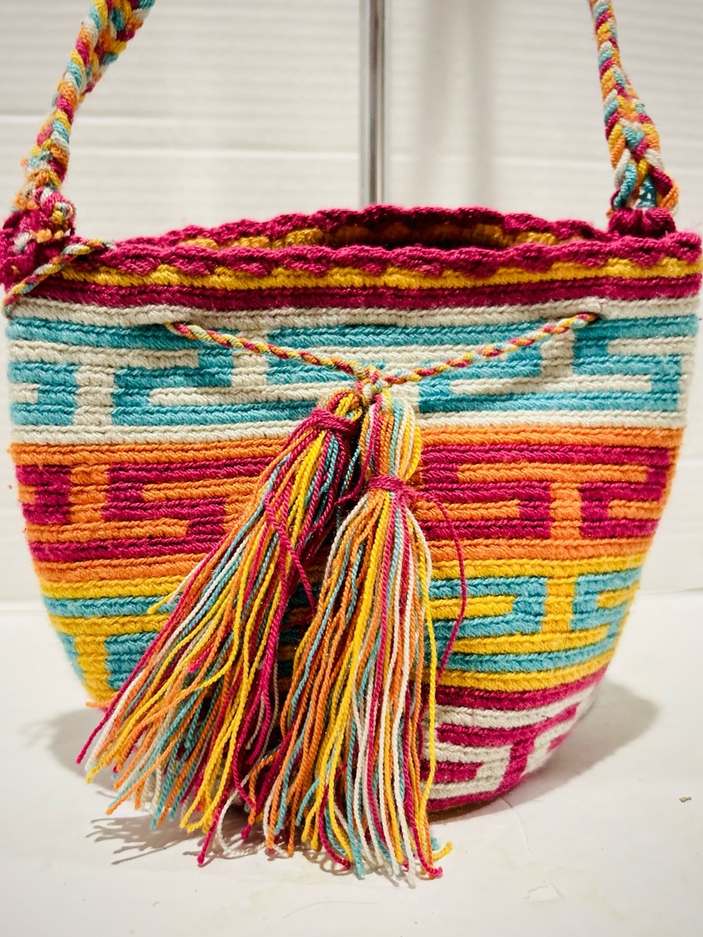 Hand Woven Mochila Wayuu Crossbody